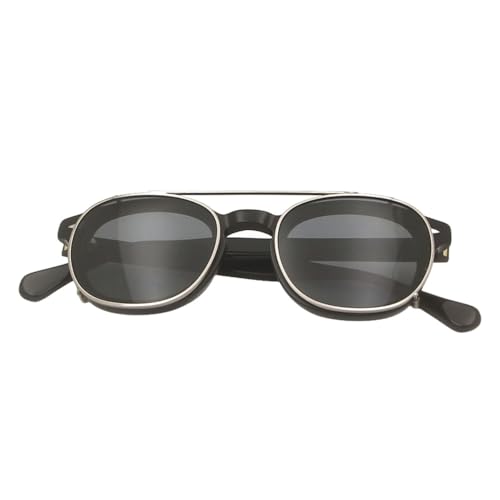 Lunettes optiques acétate à clip solaire polarisé UV400 : l'élégance d'une monture ronde haut de gamme