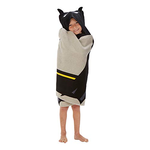 Batman Kids Bath/Pool/Beach Super Soft Cotton Terry Hooded Towel Wrap, 24" x 50", (Officially Licensed Product) By Franco by Franco - Image 2