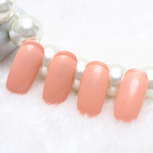 Andoer 100 peças de reposição de pontas de unhas para prática de treinamento de unhas Visor de unhas