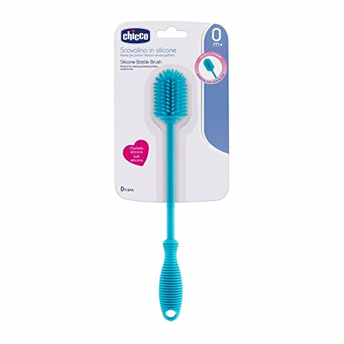 Chicco Scovolino In Silicone Pulizia Di Biberon Tettarelle E Tazze, 1 Pezzo - 8