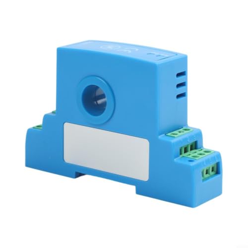 Sensor de corriente Hall DC 0-100A azul con salida de 4-20 mA 6