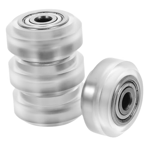 Mobestech 4pcs Printer Accessory Pom Pulley Wheels Printer Linear Bearings Heavy Duty Guide Wheel