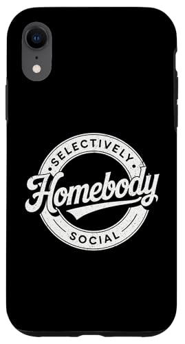 Homebody Selectively Social �r���e�[�W ���Љ�I �����I �X�}�z�P�[�X iPhone XR �p