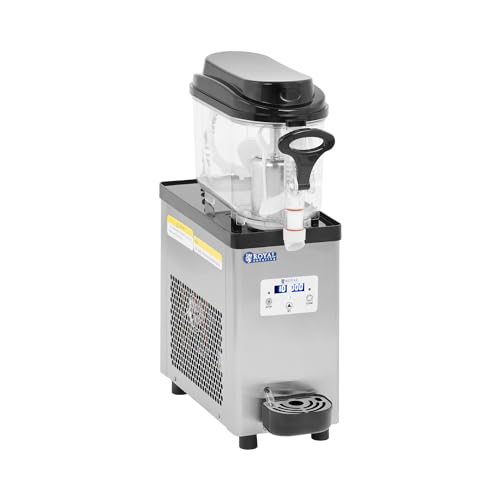 Royal Catering RCSL 1/6A Máquina para granizada 6 L panel de control digital Máquina para granizados Granizadora