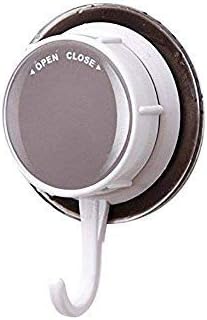 DEHUB Suction Hooks, Kitchen Sucker Powerful Vacuum Wall Hooks Bathroom Tile Free Nail Towel Sticky Hook No Trace Super Load (Pack of 2)