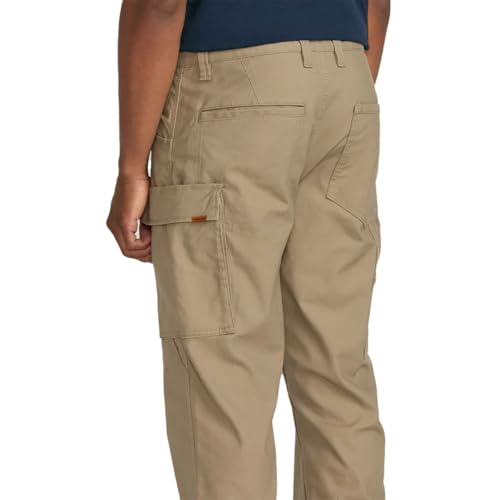 Volcom Men's Caliper II Relaxed Fit Straight Leg Workwear Utility Pant, Brindle3