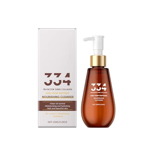 Leche Limpiadora Nutritiva, Cleanser, Crema de Limpieza Facial Hidratante, Fórmula Suave para Pieles Sensibles, Elimina Impurezas sin Resequedad, Cuidado Diario con Antioxidantes Naturales