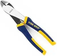 IRWIN Alicate de Corte Diagonal 8 Polegadas Vise-Grip, com Cabo Emborrachado, 2078308