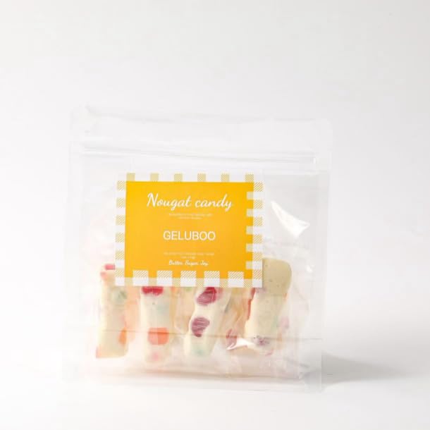 GELUBOO Fruit Jelly Nougat Candy 160g miniatura 3