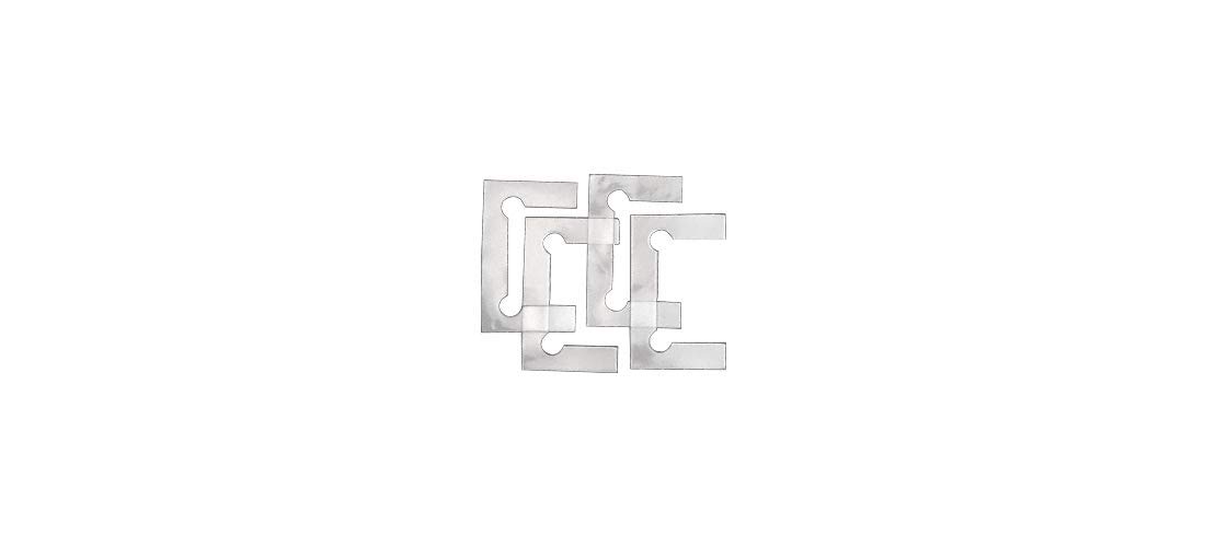 Kit de rechange CRL V1E4GKCLR pour charnières Vienna haute durabilité