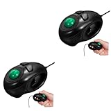 Souris optique DPI de voyage : la fonction de défilement des pages 4D peut être contrôlée simplement avec votre pouce. Dispose d'un design à 3 boutons avec boule de commande contrôlée par le pouce