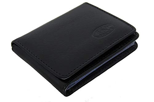 Mini Carteira Masculina de Couro Genuíno