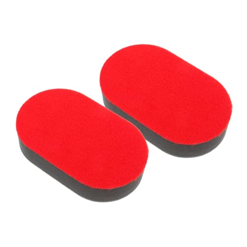 WEKADRIN Rote Reifenreinigungsbürste und Wachsapplikator