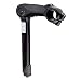 Sunlite Adjustable Quill Stem, 25.4 x 90 x 180mm, Black