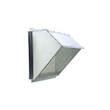 Fantech 1ACC36WH Weather Hood for Exhaust/Supply Fans, Galvanized, 36