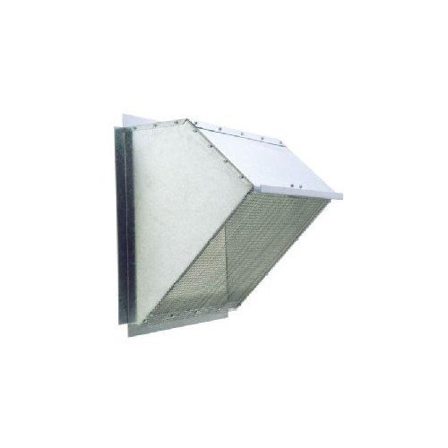 Fantech 1ACC36WH Weather Hood for Exhaust/Supply Fans, Galvanized, 36