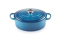 Le Creuset Signature Cast Iron Oval Casserole, 29 Cm - Marseille Blue
