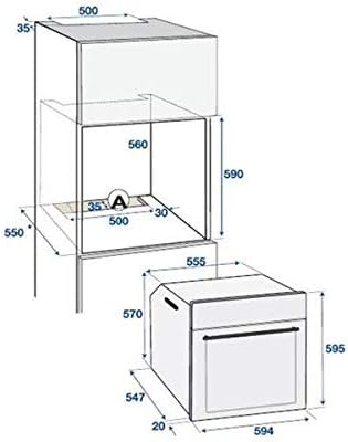 Beko BIS25500XMS Forno elettrico 71L A Nero : Amazon.it: Grandi  elettrodomestici