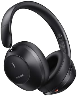 Baseus Bluetooth Headphones Wireless with Powerful Bass, 50H Play...