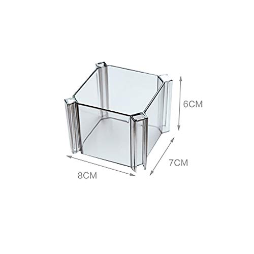 Conjunto ajustable WARRAH de 6 cajones organizadores con cajas para calcetines, productos cosméticos, corbatas y otros. Negro