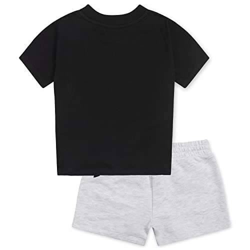 Image of PUMA Girls' 2pc Jersey SS Tee & French Terry Short Set
