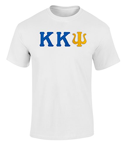 Kappa Kappa Psi Twill Letter Tee White 1 XX-Large