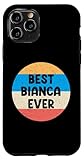 Design del nome Bianca Custodia per iPhone 11 Pro La migliore Bianca di sempre