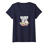 Womens Harrison Bader - Bader Tots - Minnesota Baseball V-Neck T-Shirt