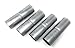 FENCESMART4U Chain Link Fence Top Rail Sleeves Galvanized Steel 4 Pc Pack 1-5/8