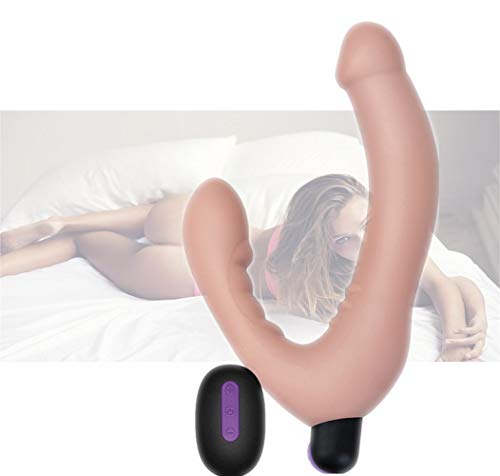 Stráp ôn Dídlõ for Men Women Role Play Massaging Wand Quiet Toy Pěggíng