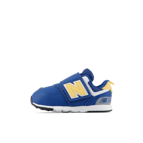 Image of New Balance Kid's 574 New-B Hook & Loop Sneaker (Infant /Toddler)