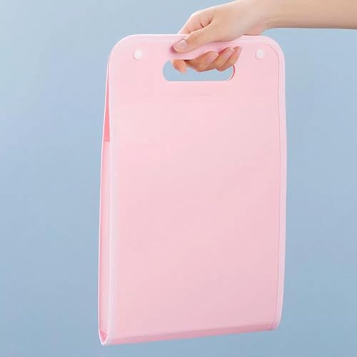 Image of SHUTTLE ART 13 Pockets Vertical Expanding File Folder, A4 Letter Size Document Organizer, Stationery Storage Bag|Multi Layer Accordion File Folder, Paper Holder for Office,School,Home(Multicolor)