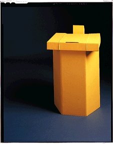 MEDEGEN MEDICAL PRODUCTS 15-24 Hamper Stand Case,17x15x25",Yellow,PK10