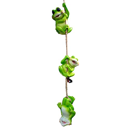 Adorno de jardín exterior XJBTBA con forma de tortuga pequeña animada y colgante de diseño A
