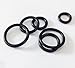 10 Pcs，O-Ring Seal,Nitrile Rubber O-Rings, Oil& Fuel Resistant Seals for Industrial Applications(5.33 x 16.81 x 27.47 mm)