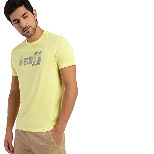 Image of Levi's Men's Cotton Regular Fit Brand Logo T-Shirt