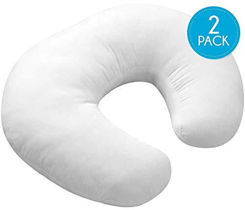 2 Pack Nursing Pillow and Positioner Newborn Breastfeeding Pillow, Infant Support Cushion