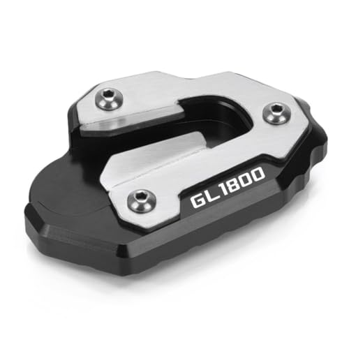 Plaque d'Extension Goldwing GL 1800 Support de Pied Anti-Enfoncement à Ailes Dorées