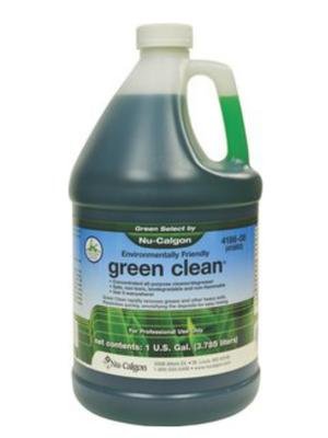 Nu-Calgon 4186-08 Green Clean All Purpose Cleaner Spray Bottle, 1 Gallon