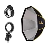 Glow ParaSnap 36' Octa New Generation SterlingFibre Softbox with OTA-C Softbox Adapter for On-Camera Roundhead Speedlights and XPLOR100 Pros
