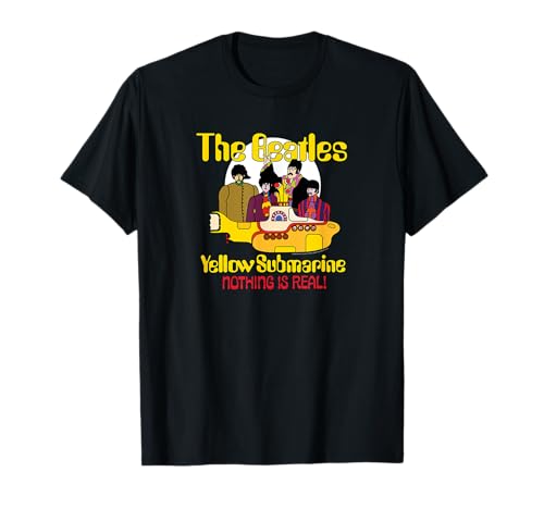 The Beatles - Yellow Submarine Nada Es Real! Camiseta