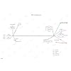 PRO BAT ATV Electric Wiring Harness Wire for Chinese Taotao Zongshen Loncin 150cc 200cc 250cc 4-Stroke Engine Pit Dirt Bike