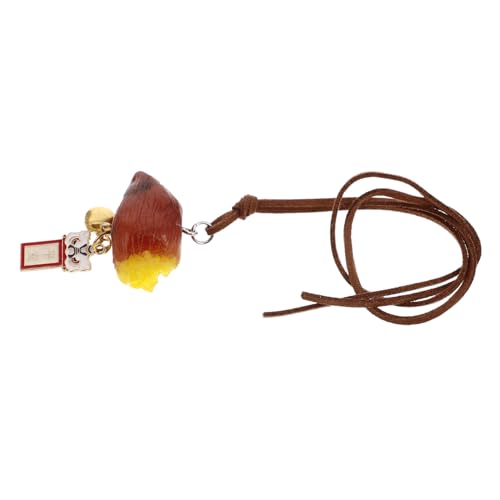 Pendentif porte-bonheur voiture patate douce au four pour la Fête du Printemps