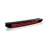 DYXN 1pc LED Rear Third Stop Lights Rear Brake Light CANbus Compatible With VW Golf 6 Golf 7 Mk6 Polo Hatchback 6R 2011-2017 5K0945087B(1pc LED Smoke Lens)