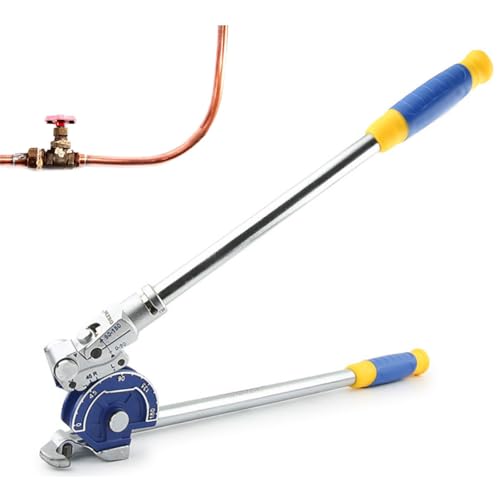 Piegatubi manuale per condizionamento d'aria - Piegatrice a 180° per tubi in rame morbido e alluminio