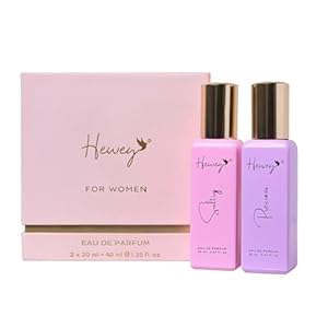 Hewey Precious and Sultry Perfume for Women | Perfume for Women Gift | Perfume for Women Combo | Fragrance for Women | Luxury Perfumes for Women | Fragrance for Women Combo, 2X20 ML Each