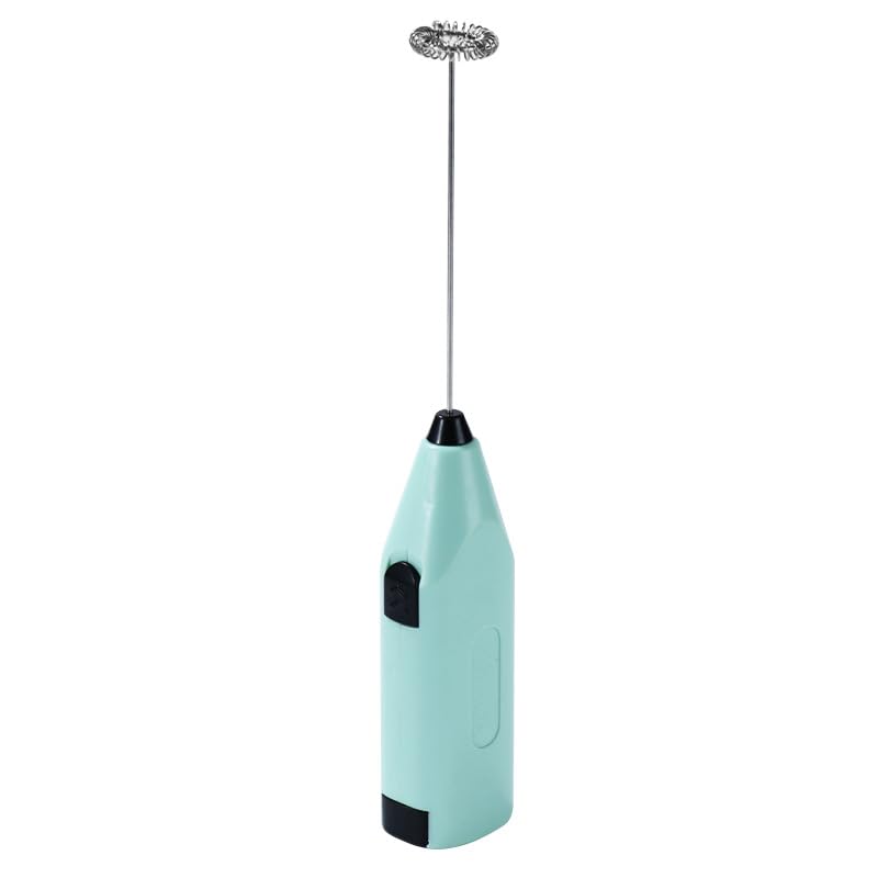 generico Mini batidora de mano inalámbrica, batidora de huevos a batería y espuma para leche, portátil para café, cocina y mezclas pequeñas