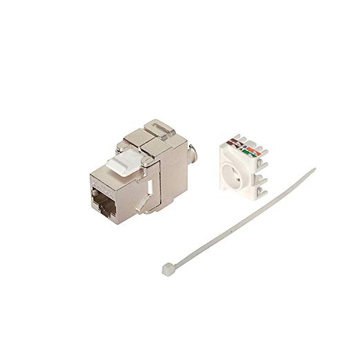 Preisvergleich Produktbild Shiverpeaks BS75004 Basic-S Keystone Modul Kat. 6A Vollgeschirmt