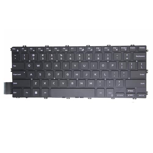 Clavier pour Dell Inspiron 7586 noir version US QWERTY