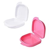 ☑Cantidad y tamaño:2 cajas de retención en total, 1 blanca, 1 rosado. Tamaño: 8.5 * 8 * 2.7cm
